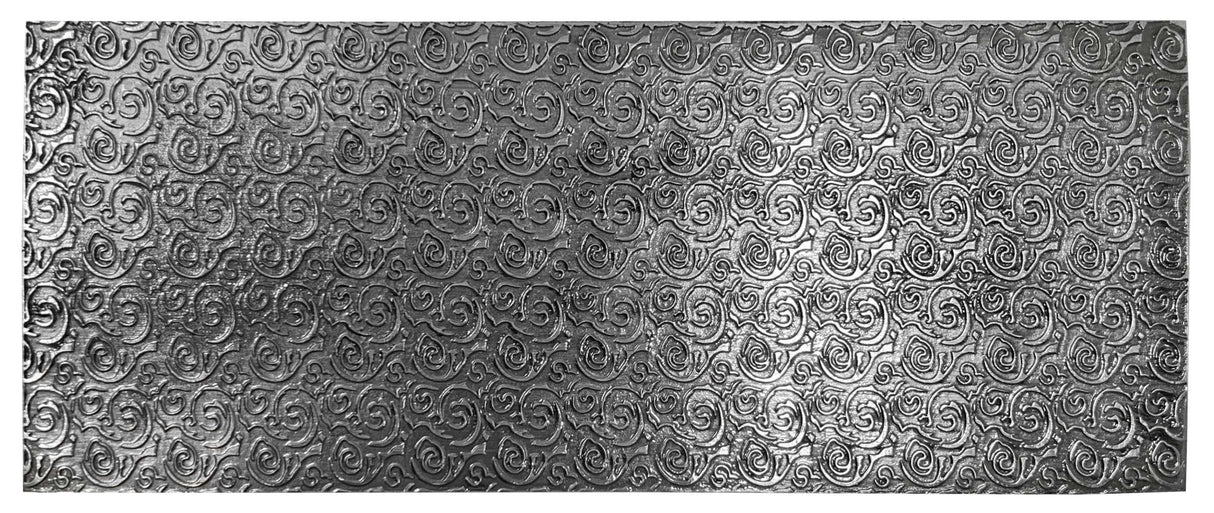 Texture Plate Pattern Plate for Press or Rolling Mill Style 26 Abstract Swirl Flower by PMC Supplies