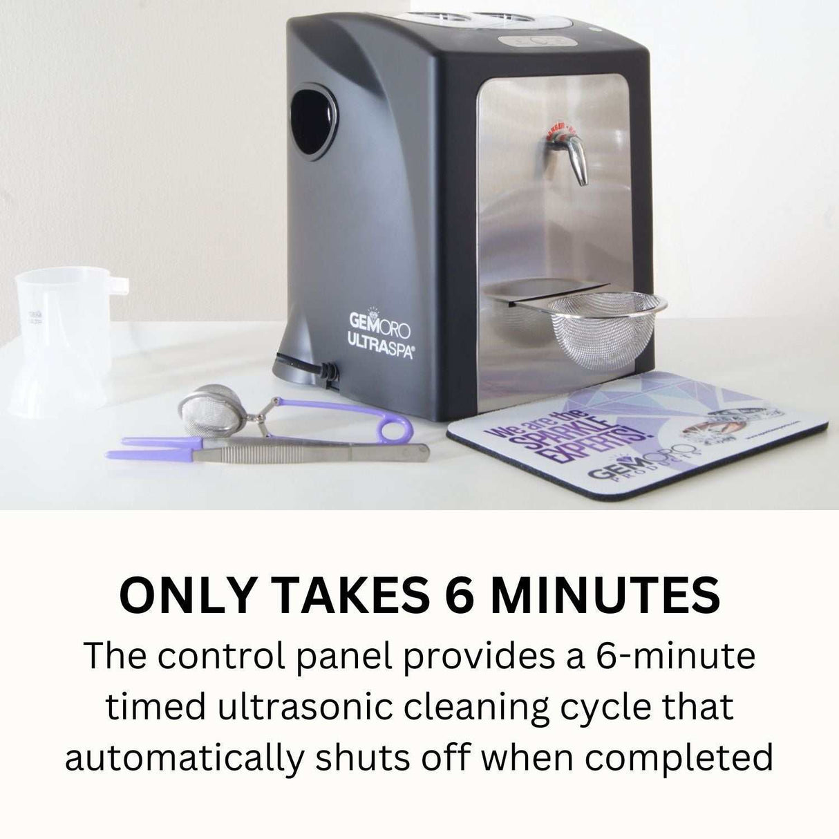 GEMORO UltraSpa Professional Jewelry Cleaning System