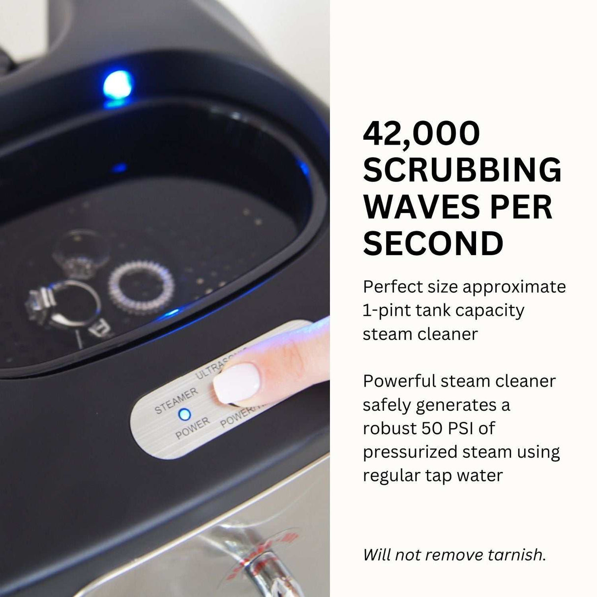GEMORO UltraSpa Professional Jewelry Cleaning System