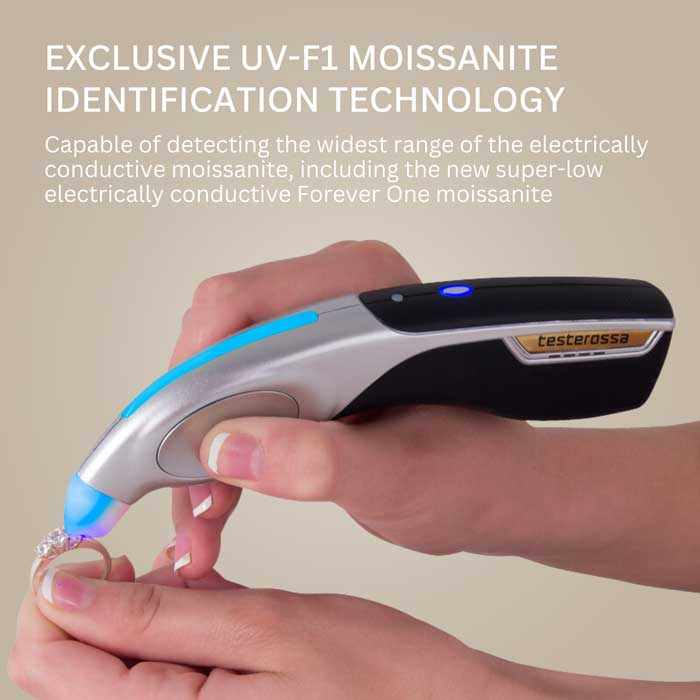 GEMORO TESTEROSSA Diamond & Moissanite Tester