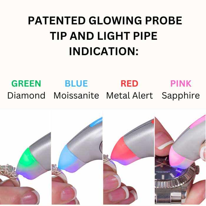 GEMORO TESTEROSSA Diamond & Moissanite Tester