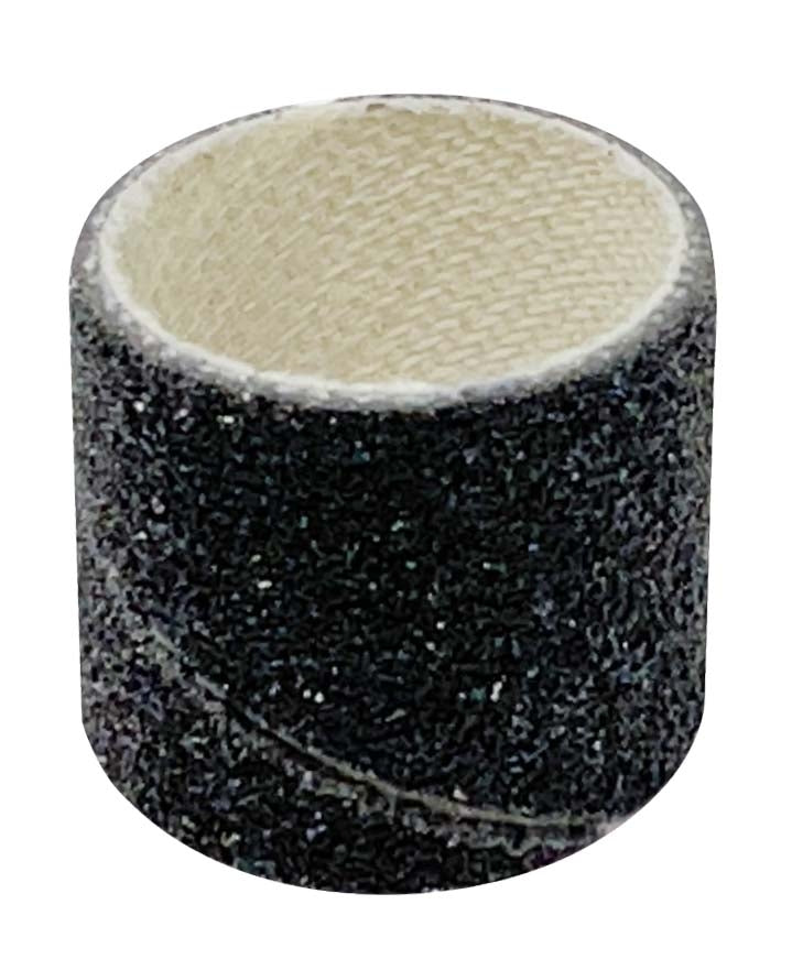 Box of 100 Fine 60 Grit Abrasive Bands, 1/2" Diameter by PMC Supplies