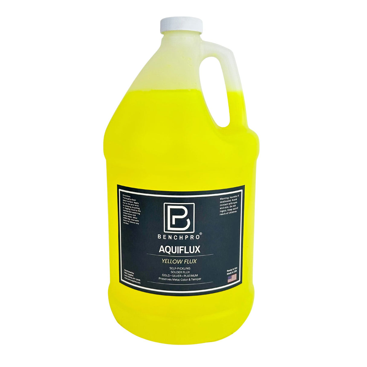 Aquiflux Self-Pickling Soldering Flux – Professional Jewelry & Metal Solder Flux (1 Half Pint, Quart, Gallon)