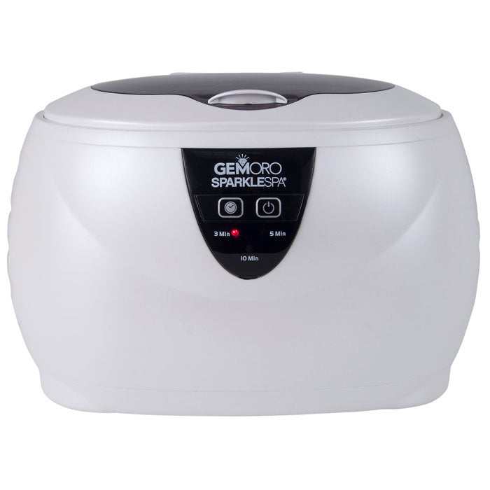 GEMORO Sparkle Spa Ultrasonic Jewelry Cleaner – White Pearl