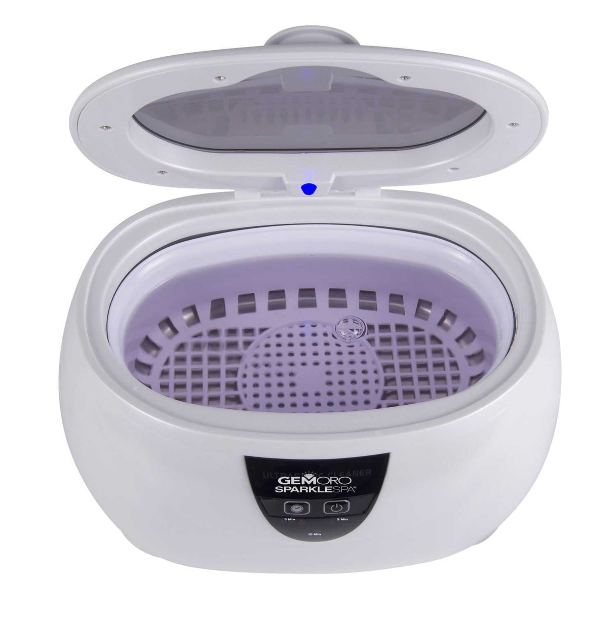 GEMORO Sparkle Spa Ultrasonic Jewelry Cleaner – White Pearl