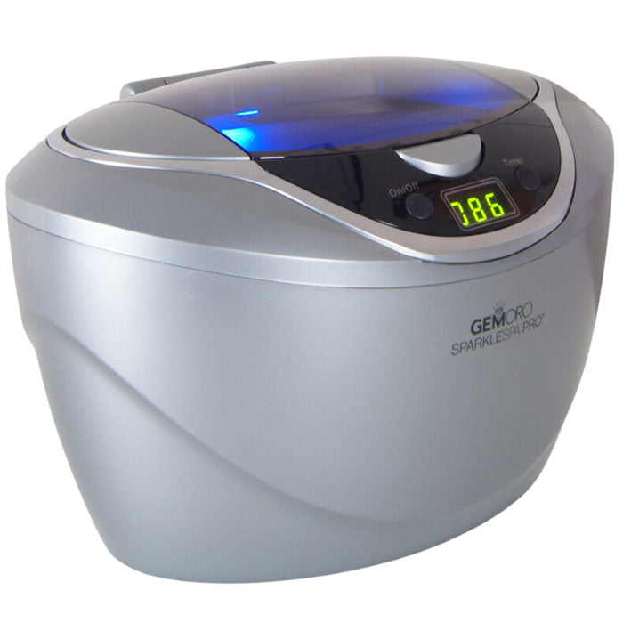 GEMORO SparkleSpa Pro Deluxe Personal Ultrasonic Jewelry Cleaner