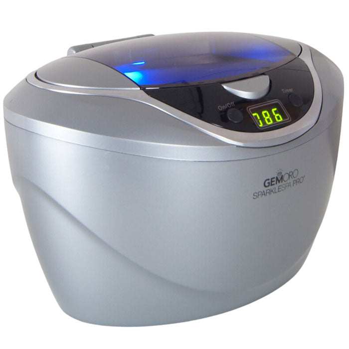 GEMORO SparkleSpa Pro Deluxe Personal Ultrasonic Jewelry Cleaner
