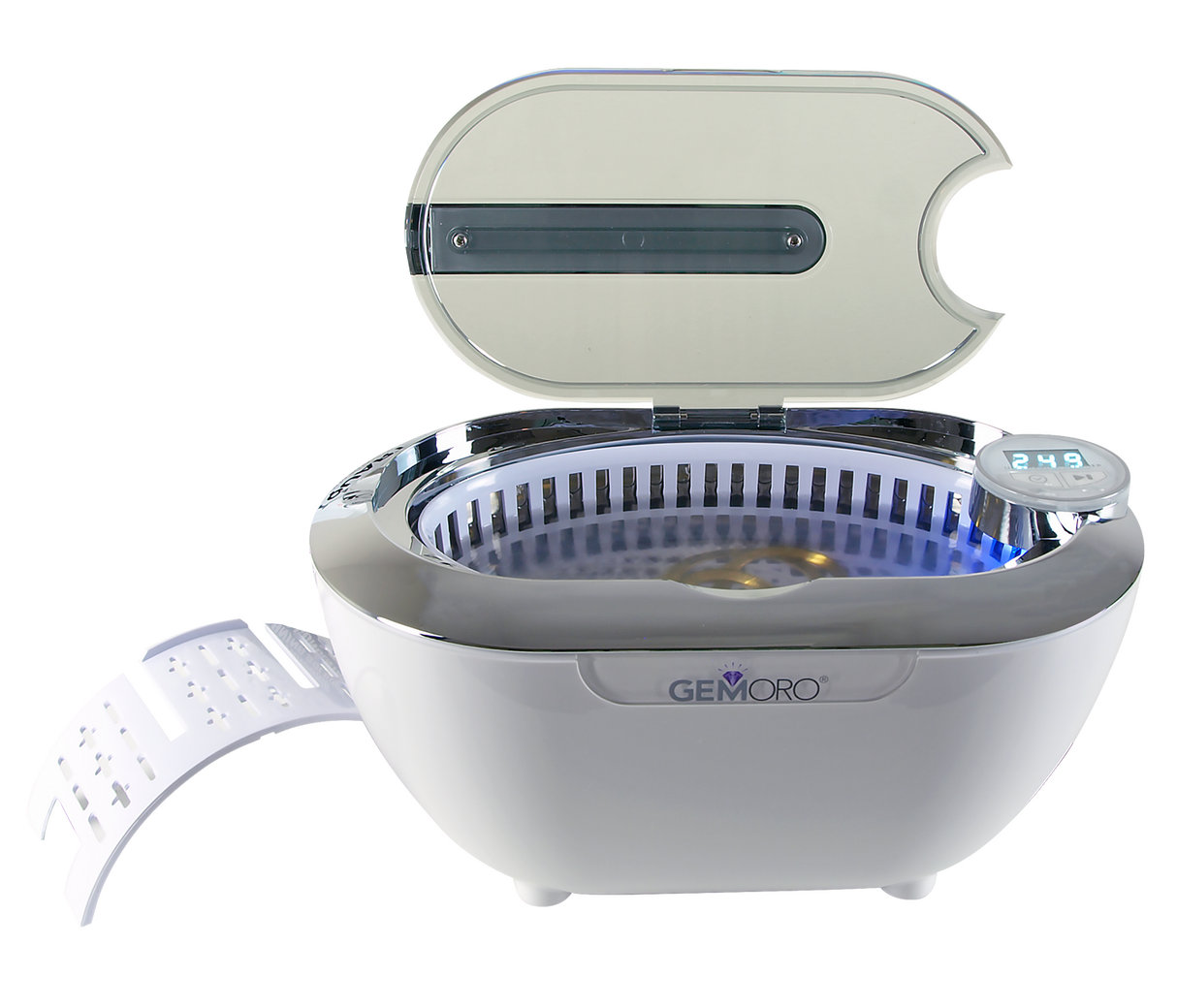 GEMORO LuxeSpa Personal Ultrasonic Jewelry & Eyeglass Cleaner