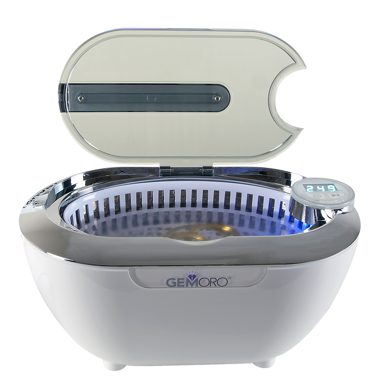 GEMORO LuxeSpa Personal Ultrasonic Jewelry & Eyeglass Cleaner