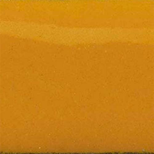 Thompson lead-free opaque enamel color 1830 Marigold Yellow in 2 oz bottle for medium-temperature firing on jewelry and metal clay projects