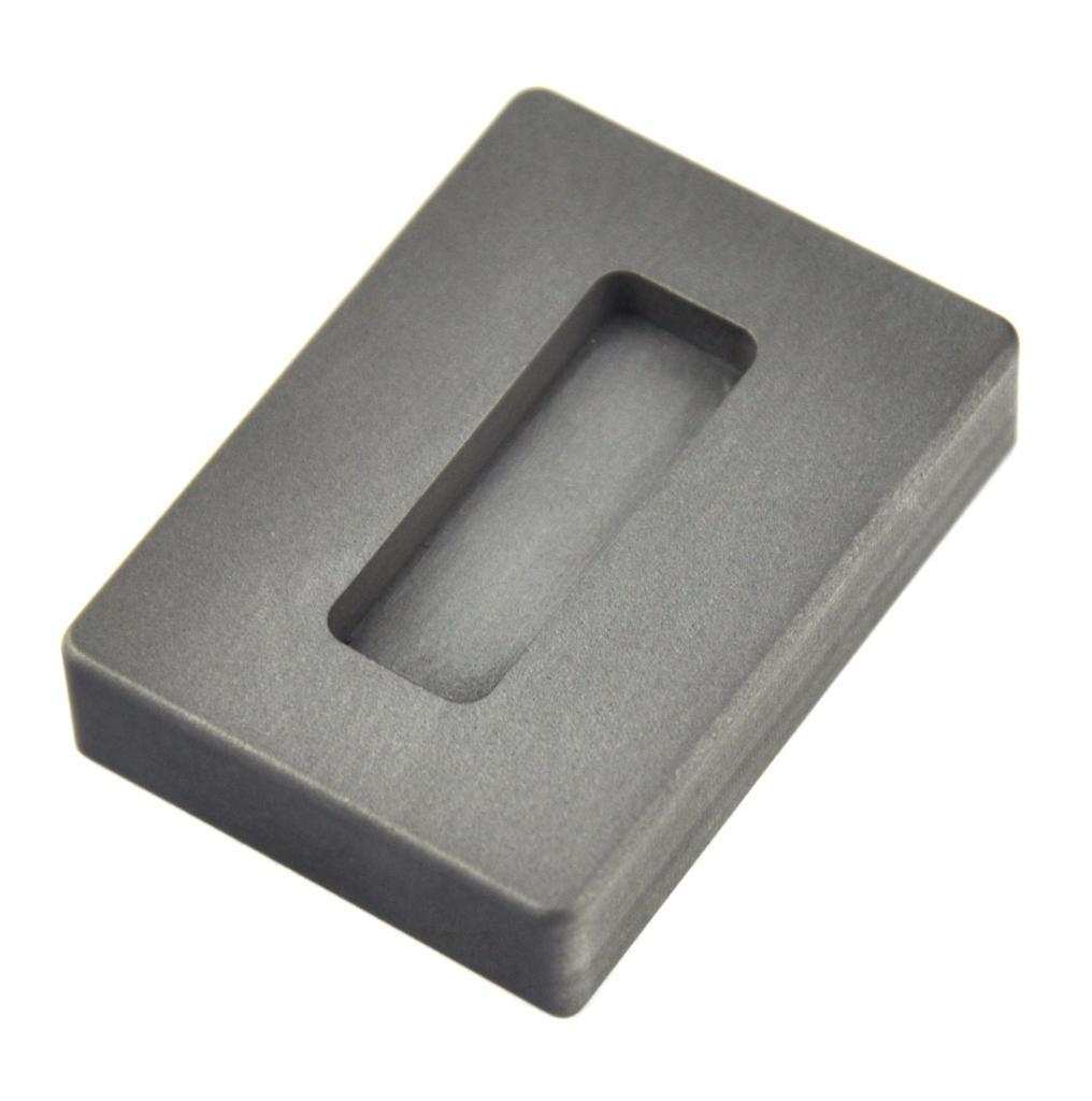 1 Oz Troy Ounce Silver Kit Kat Graphite Ingot Mold by PMC Supplies