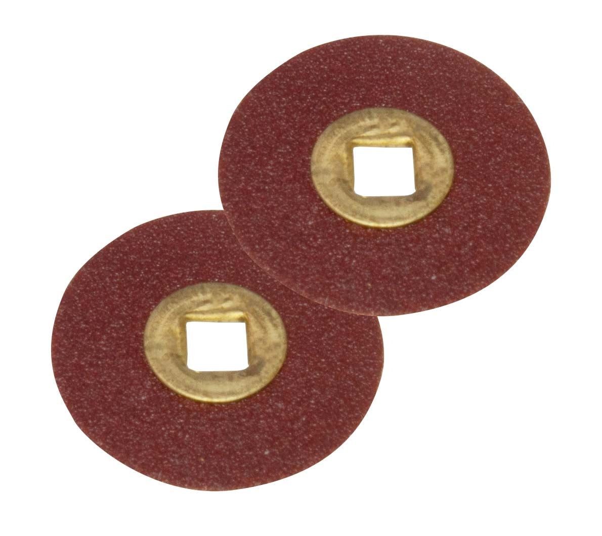 50/Pk 5/8" Diameter Medium Sanding Adalox Snap-on Discs Water Resistant by PMC Supplies
