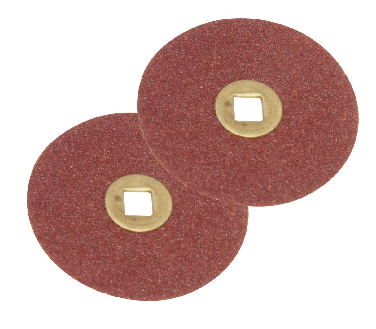 7/8 inch diameter coarse Adalox snap-on sanding discs water resistant for metal finishing
