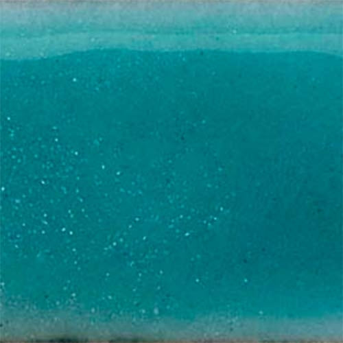 Thompson Lead-Free Transparent Enamel 2300 Opalescent Green 2 oz jar for medium-temperature firing