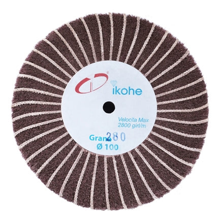 Fine Mixed Abrasive Flat Wheel - 100 MM x 30 MM by PMC Supplies