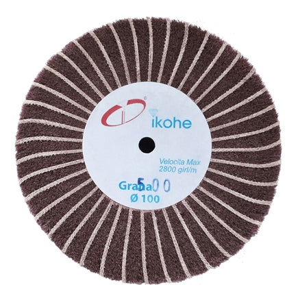 Very-Fine Mixed Abrasive Flat Wheel - 100 MM x 30 MM by PMC Supplies
