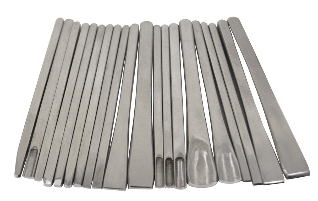 Set of 20 Chasing & Repoussé Tools by PMC Supplies