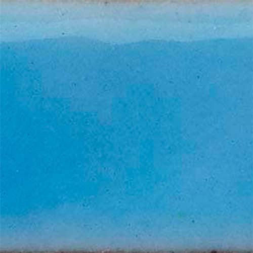 Thompson Lead-Free transparent enamel color in Cascade Blue for medium-temperature firing on metals and clays