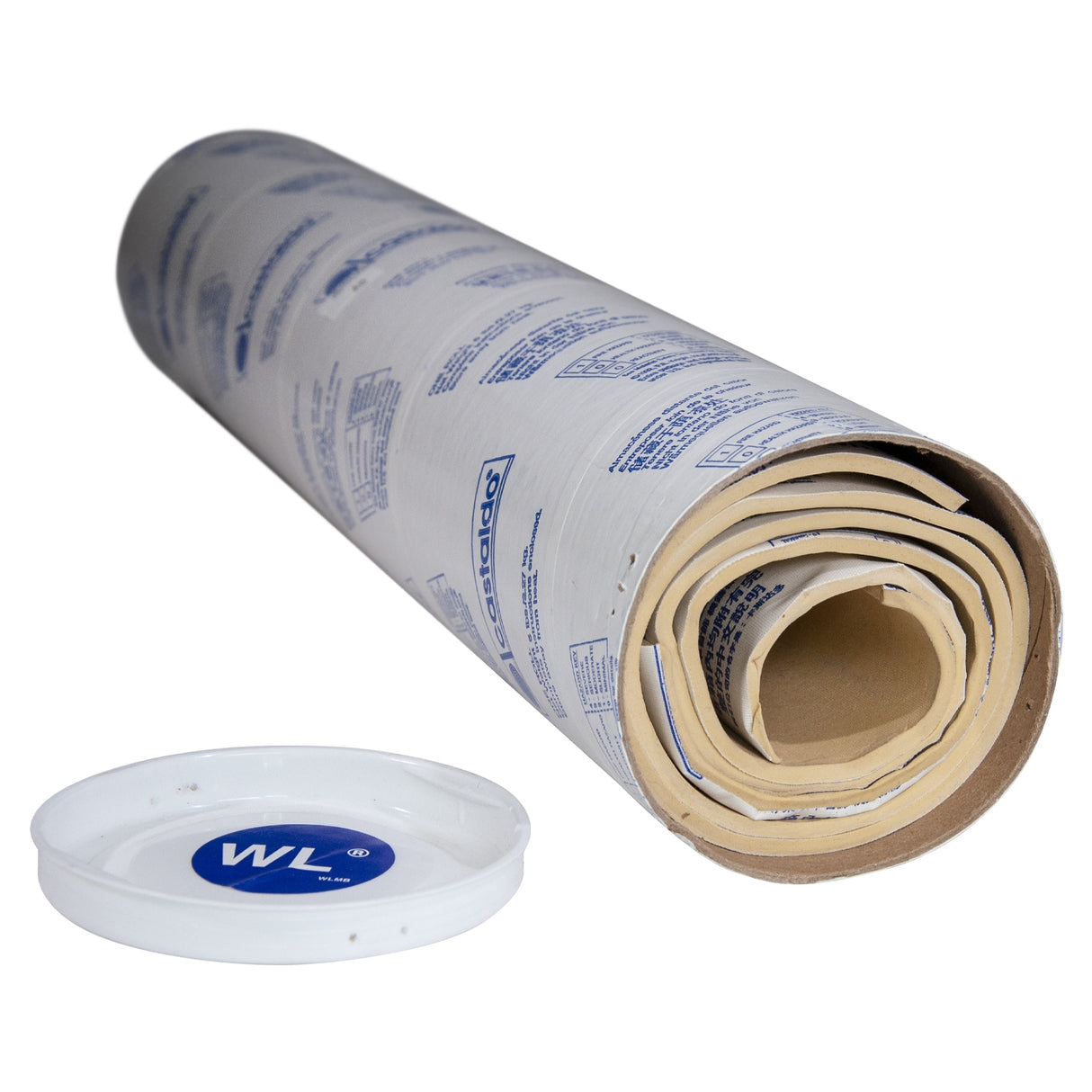 Castaldo™ White Label 1/8" Natural Mold Rubber Roll, 5 lbs. by PMC Supplies
