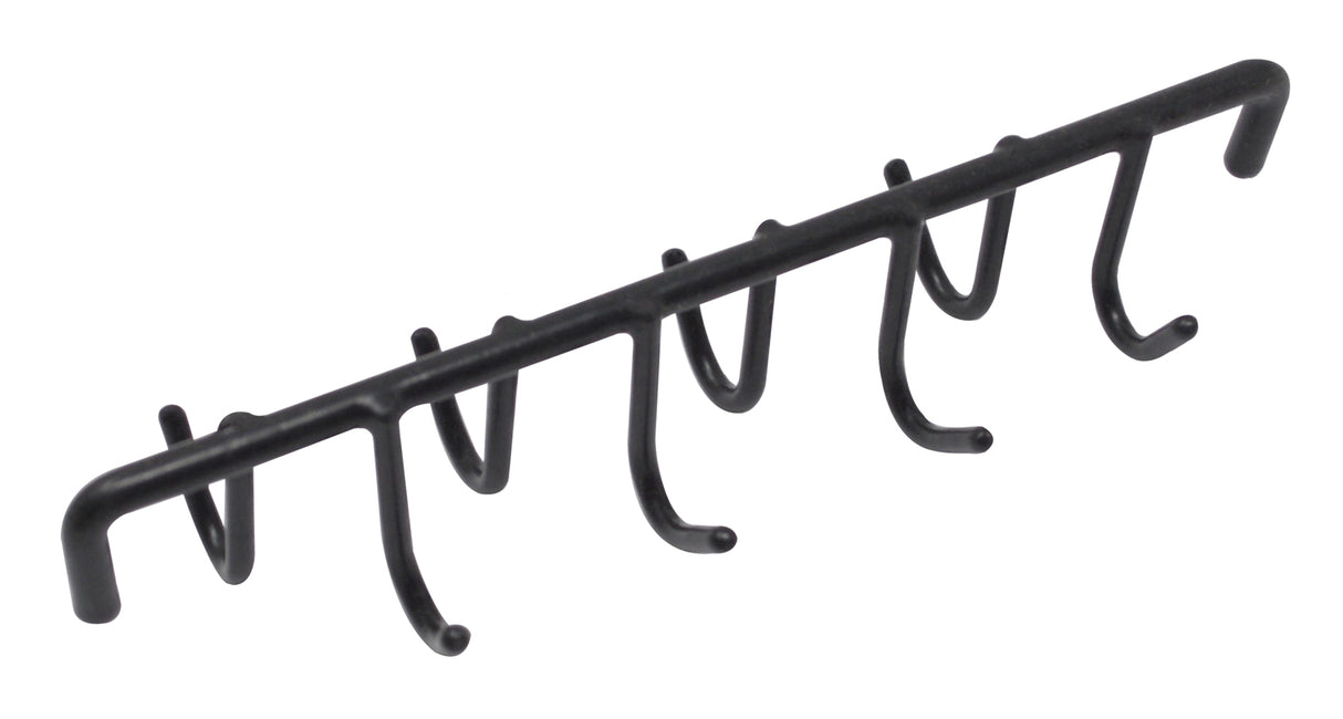 6" In Line Ring Rack with 8 Hooks for Ultrasonic Cleaneres by PMC Supplies