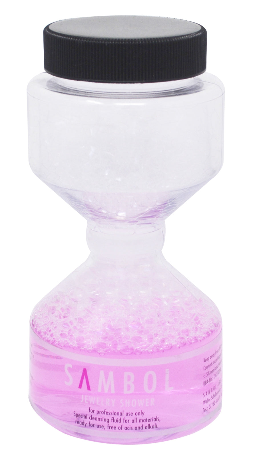 200ml Ready-to-Use Sambol Jewelry Shower for safe, professional tarnish removal on soft stones