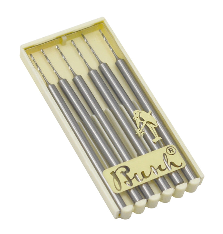6/Pk Busch Twist Drills - Size 0.60 MM by PMC Supplies