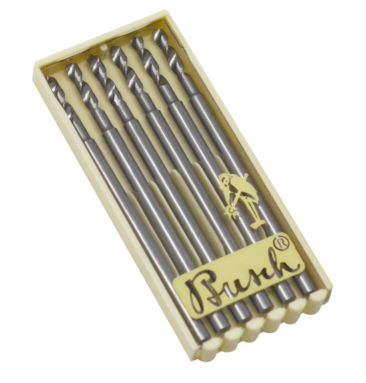 6/Pk Busch Twist Drills - Size 1.90 MM by PMC Supplies