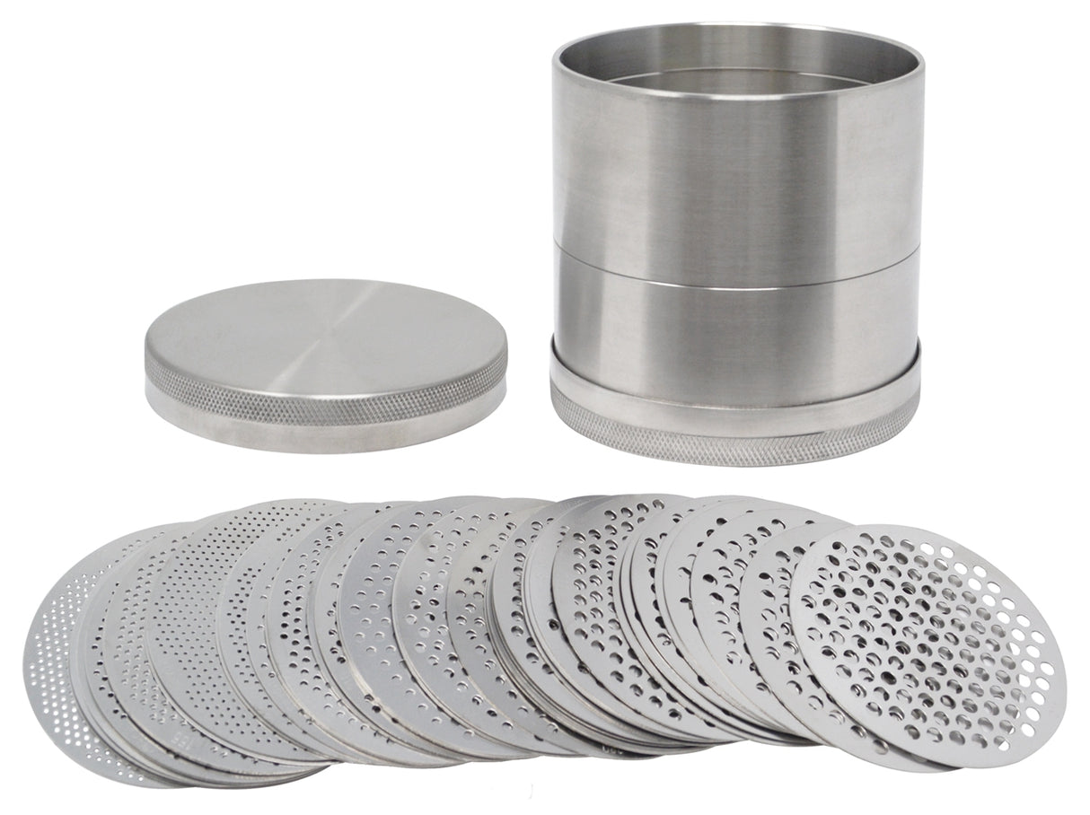 I.David 80 MM Super Diamond Sieve Set with 42 Plates by PMC Supplies