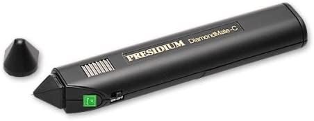 Presidium DiamondMate-C electronic diamond tester with rechargeable battery and retractable probe tip for accurate thermal gemstone testing