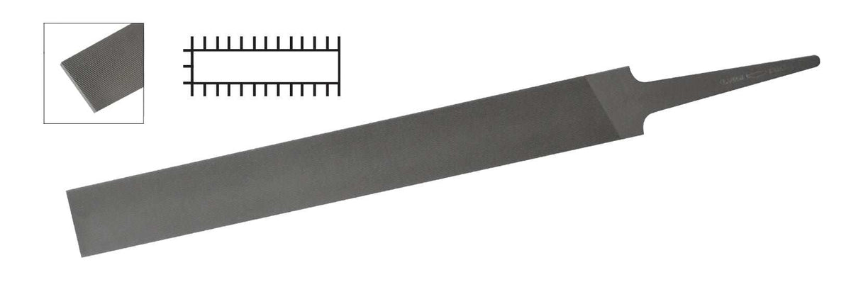 Glardon™ Vallorbe Swiss 6" Hand File Cut 2 Medium - LP1163 by PMC Supplies