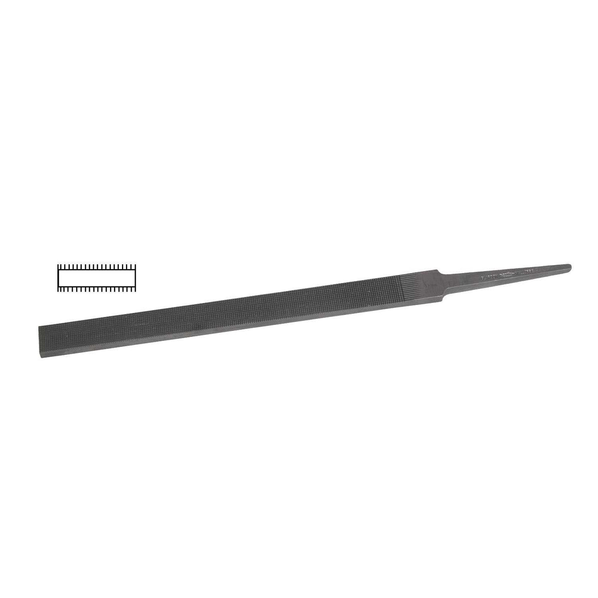 Glardon™ Vallorbe Swiss Precision 6" Checkering Pillar File Cut #0 - LP1136 by PMC Supplies