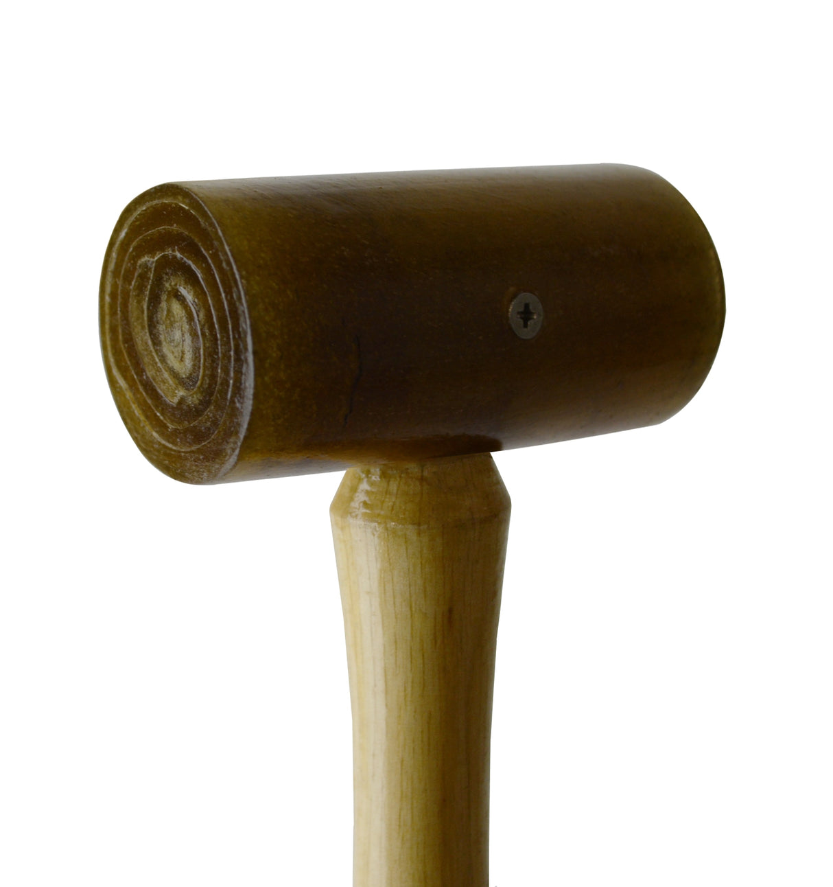 1-1/2" x 3" Rawhide Hammer Mallet by PMC Supplies