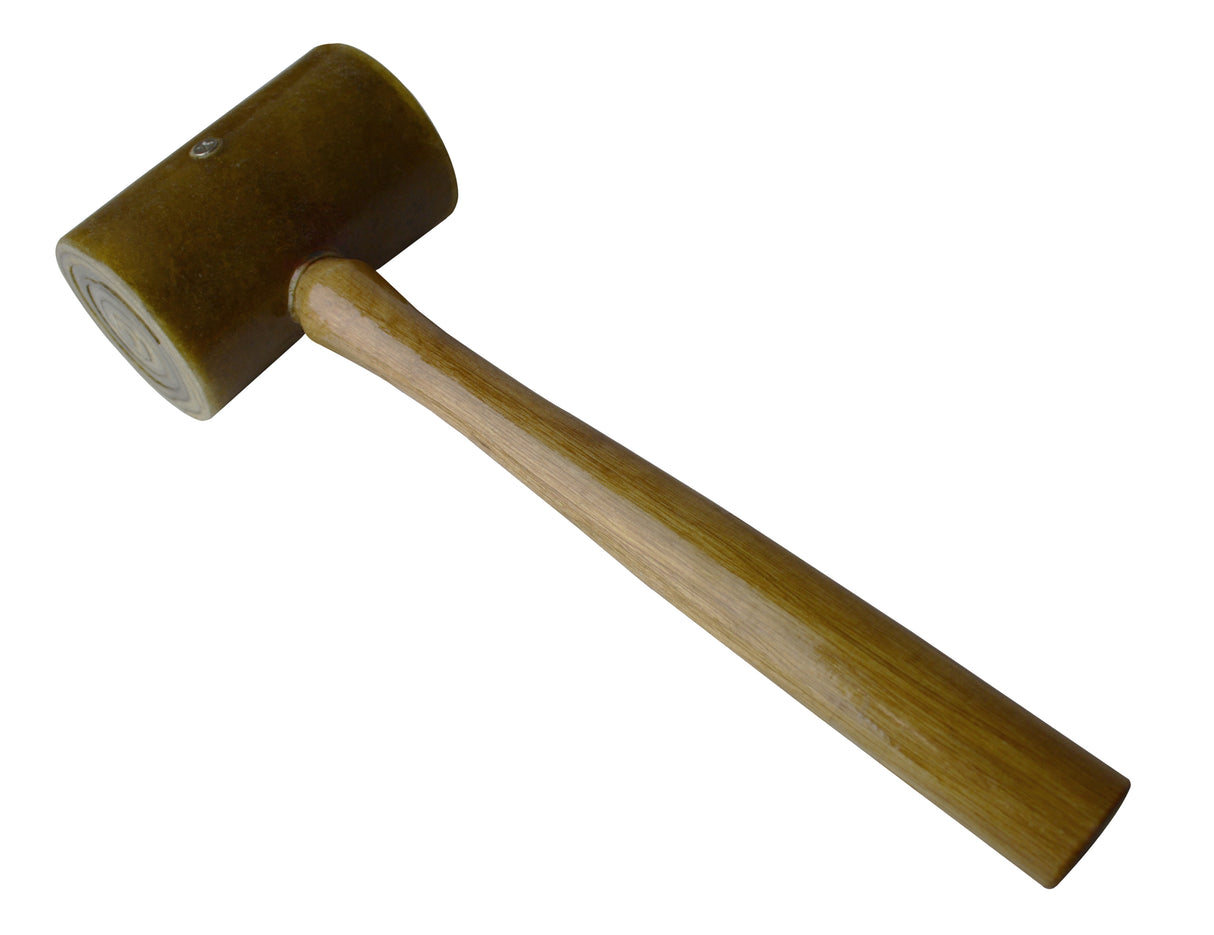 2-1/2" x 4" Rawhide Hammer Mallet by PMC Supplies