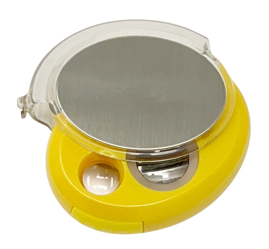 Double Lens & Lighted Loupe Triplet 10x and 14x Yellow by PMC Supplies