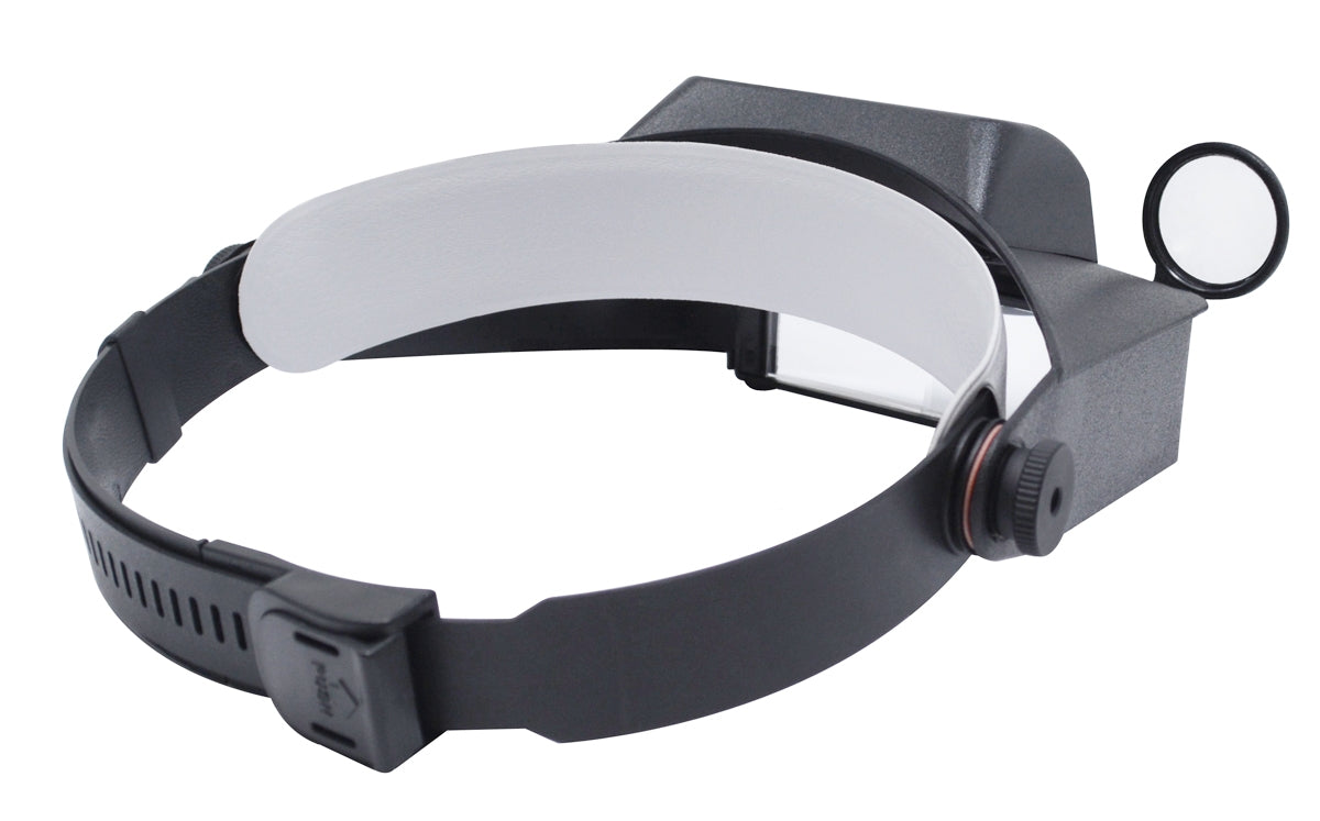Head-Loupe Magnifier with LED Light & Interchangeable Lenses by PMC Supplies