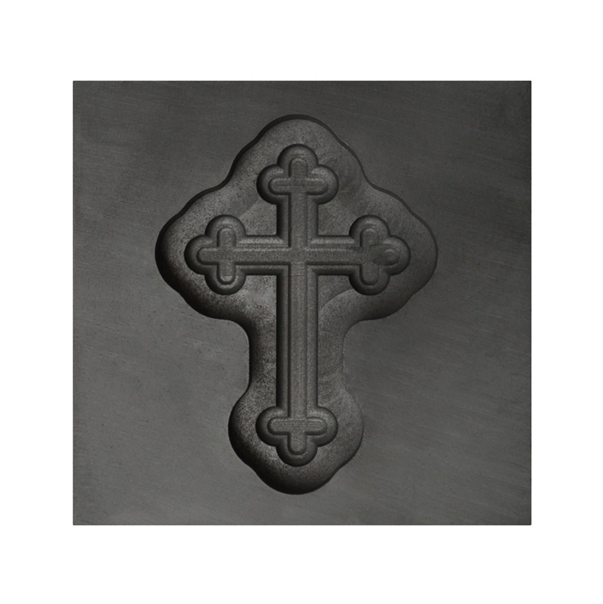 Medium - Botonee Cross 3D Graphite Ingot Mold by PMC Supplies