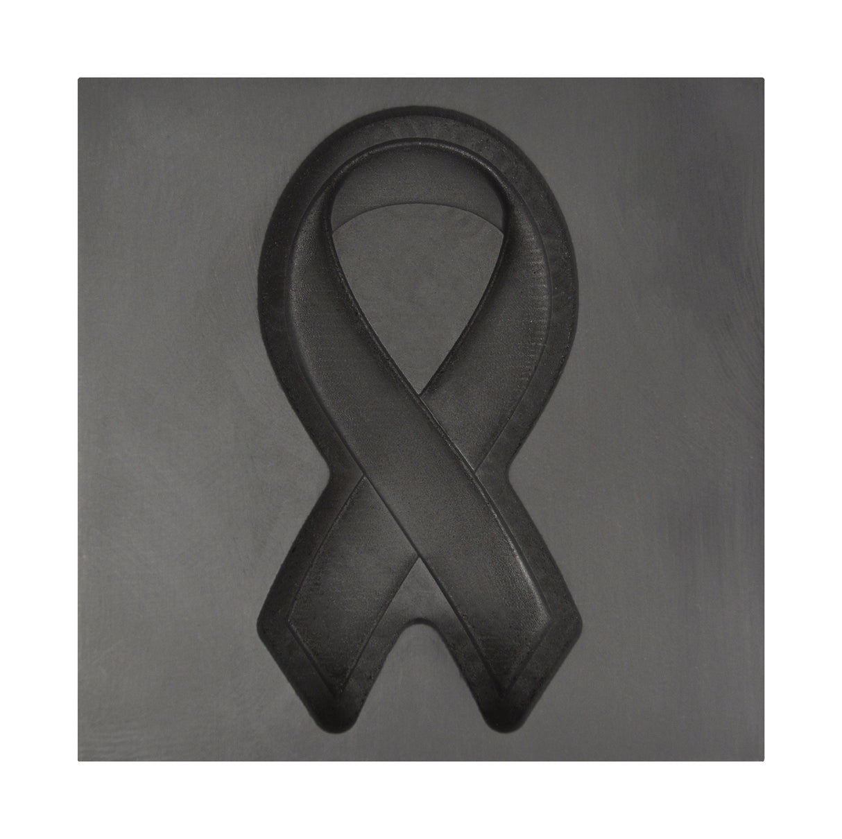 Large - Memorial Ribbon 3D Graphite Ingot Mold by PMC Supplies