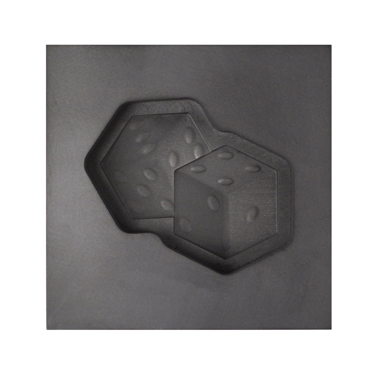 Medium - Rolling Dice 3D Graphite Ingot Mold by PMC Supplies