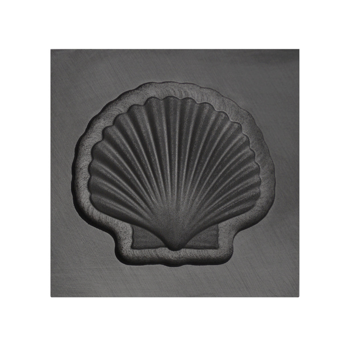 Medium - Scallop Sea Shell 3D Graphite Ingot Mold by PMC Supplies