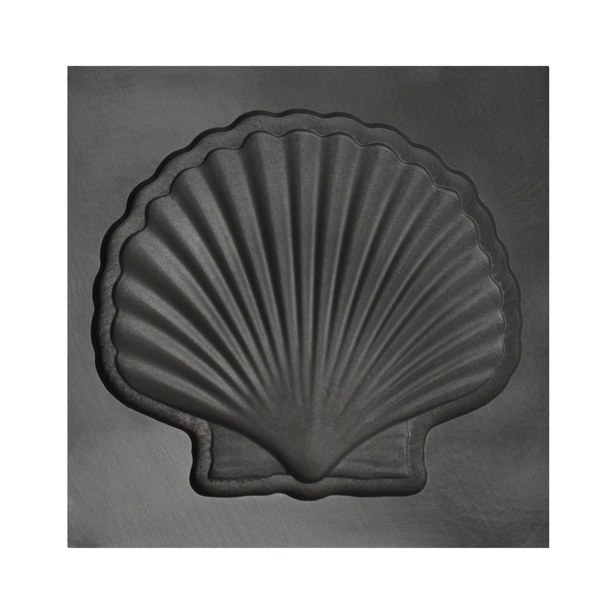 Large - Scallop Sea Shell 3D Graphite Ingot Mold by PMC Supplies