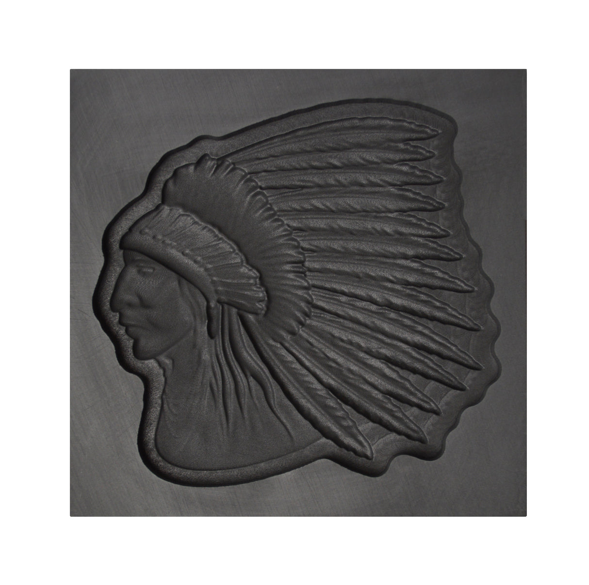 Large - Chiefs Head 3D Graphite Ingot Mold by PMC Supplies