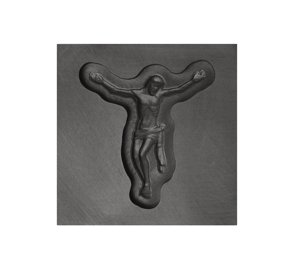 Small - Jesus Christ Religious 3D Graphite Ingot Mold by PMC Supplies