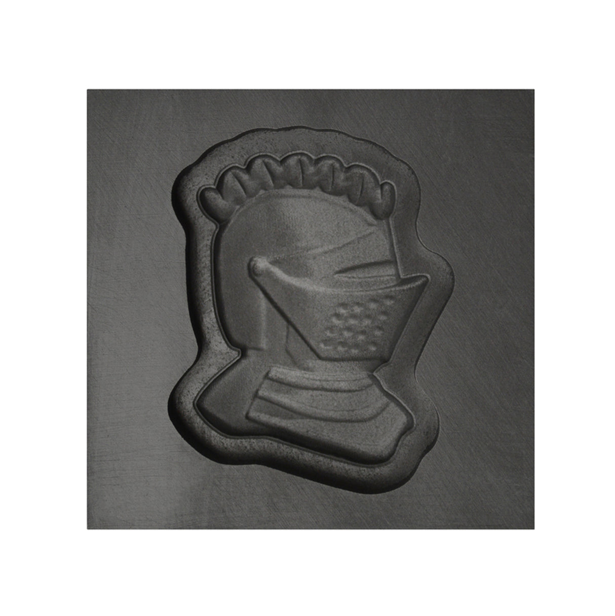Medium - Knight Helmet 3D Graphite Ingot Mold by PMC Supplies