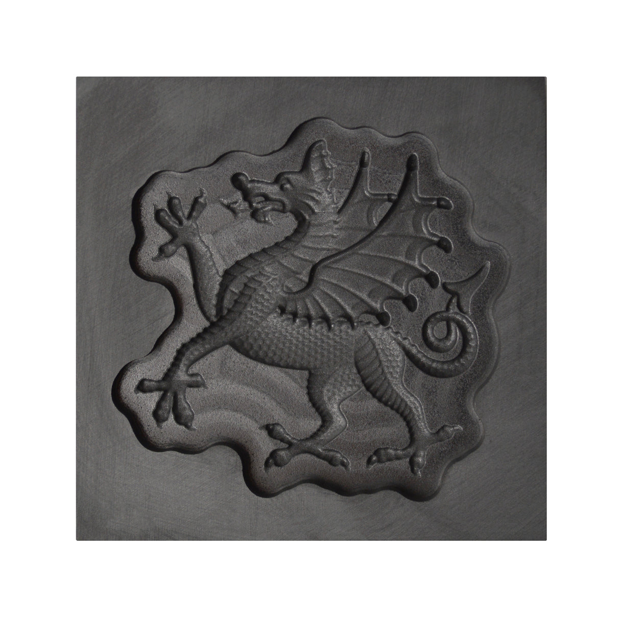 Medium - Flourish Dragon 3D Graphite Ingot Mold by PMC Supplies