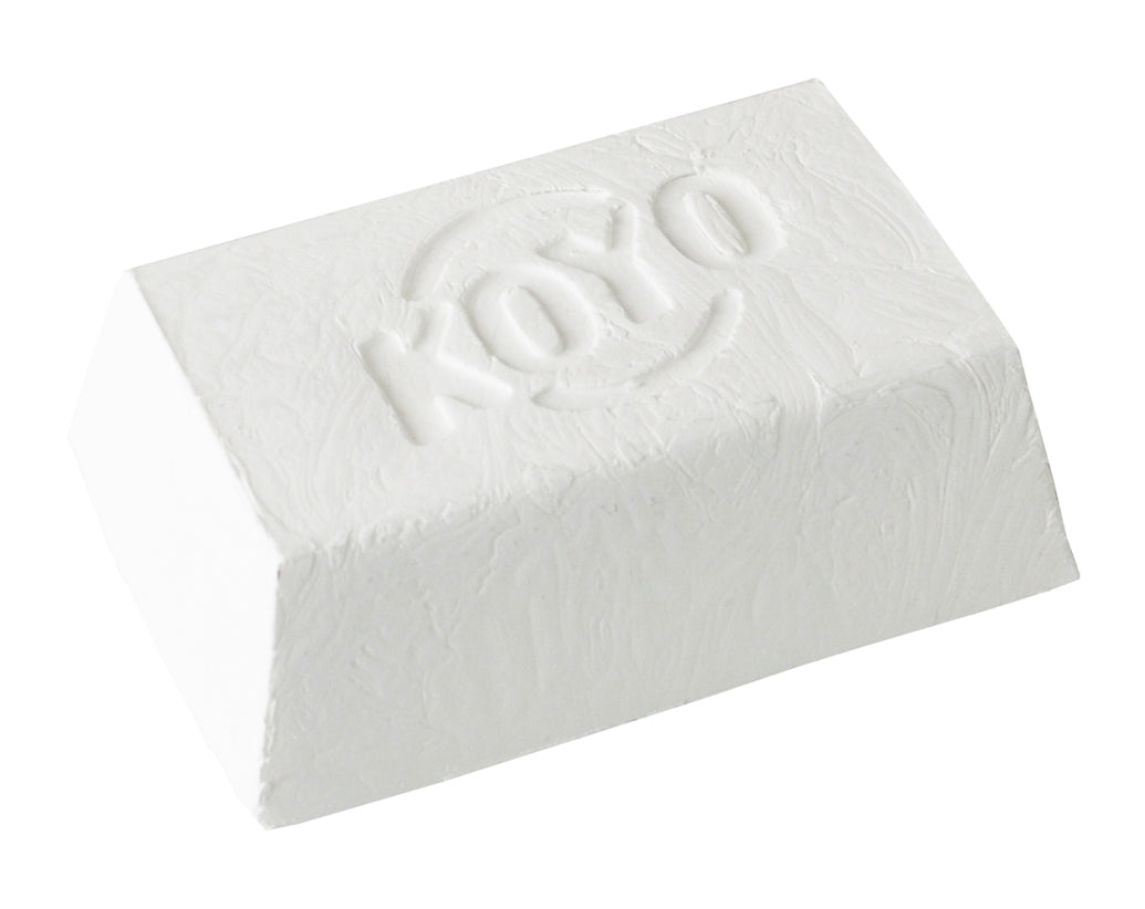 Alox-5 Platinum White Polishing Compound 80 Gram Bar by PMC Supplies