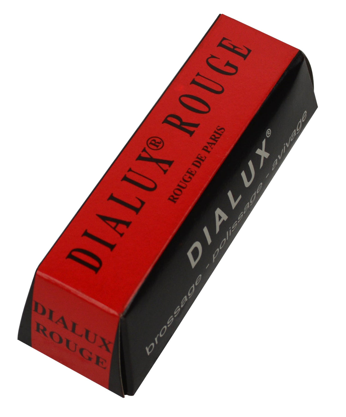 4 oz Dialux Red Rouge final polish compound bar for gold polishing and high-gloss finish on metal surfaces
