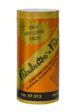 Fabulustre Jewelry Polishing Compound - 4oz Grobet Vigor Rouge Bar For Metal Polishing