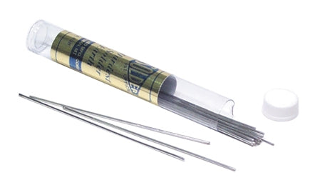 Tix Soldering Sticks in clear tube with metal solder rods for strong low-temperature bonds