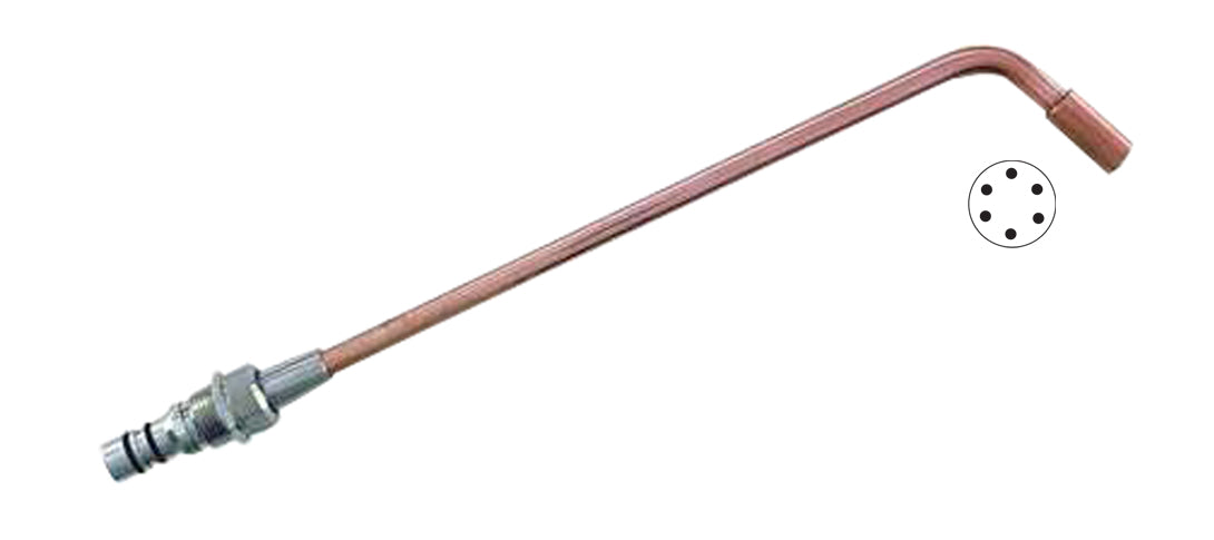 16" Smith™ Multi-Flame Acetylene Casting Melting Heating Torch Tip MT605 by PMC Supplies