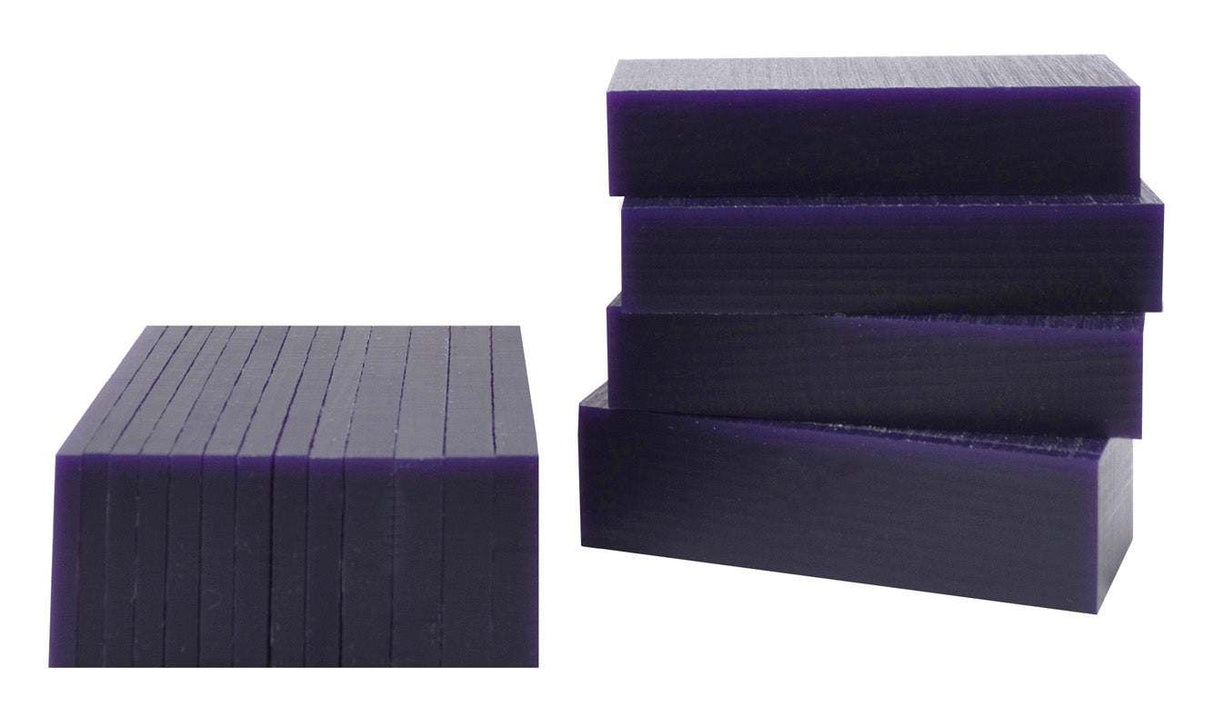 Ferris File-A-Wax Purple Assorted Wax Slices - 1 Lb by PMC Supplies